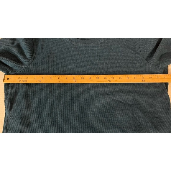 Duluth Shirt Mens XL Teal Thermal Long Sleeve Pullover Trading Company - Picture 6 of 8